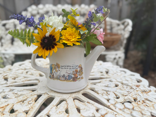 McCoy Pottery Watering Can Planter/Vase